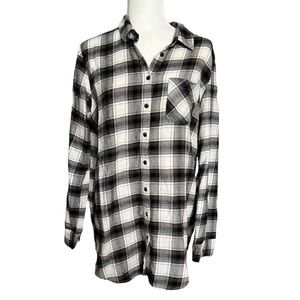 Nordstrom Free Press Flannel Nightgown - Size Medium